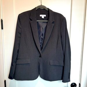 2024 Liz Claiborne Gray Suit Blazer